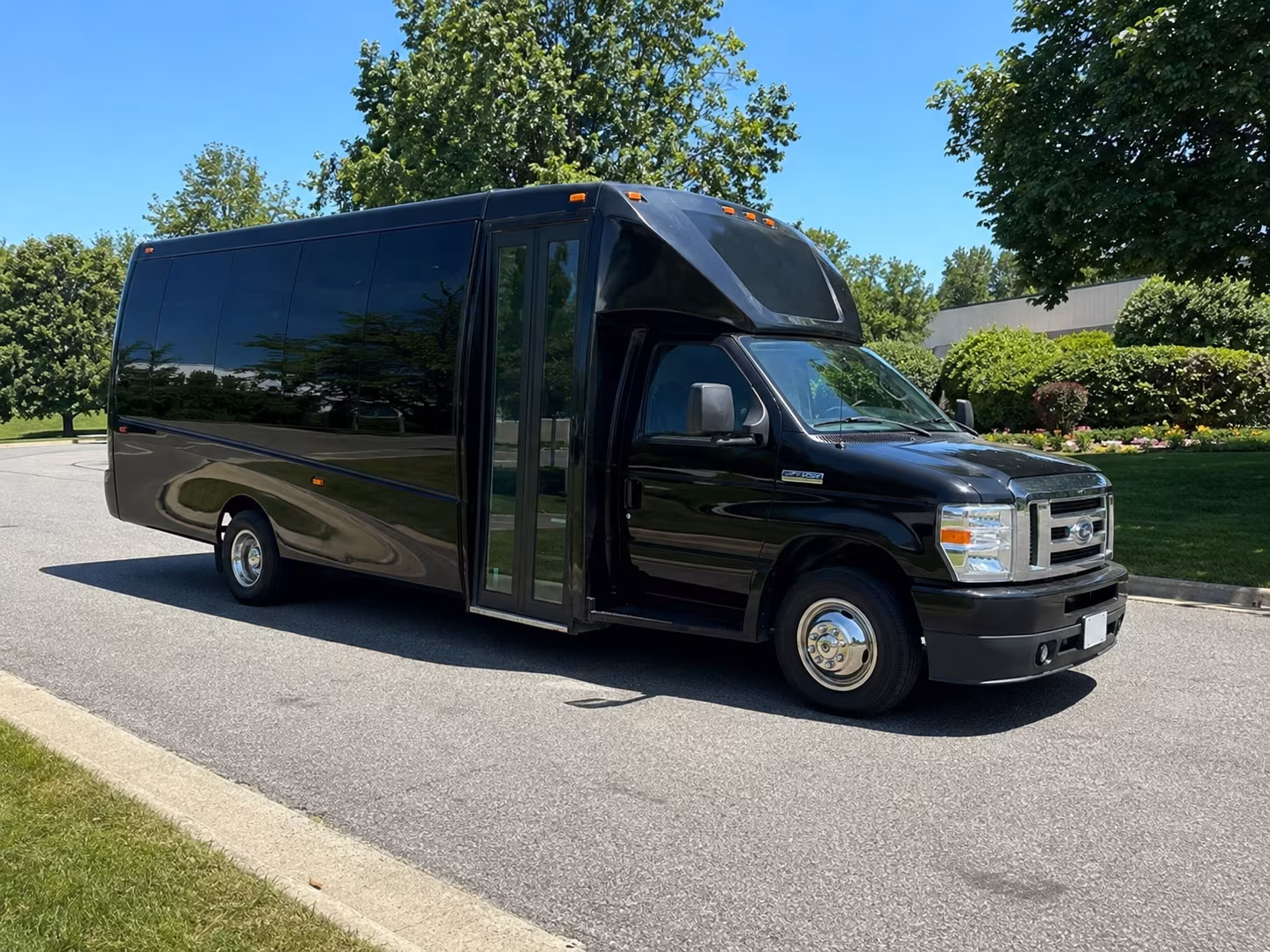 Passenger seating aboard a party bus rental serving Clearwater