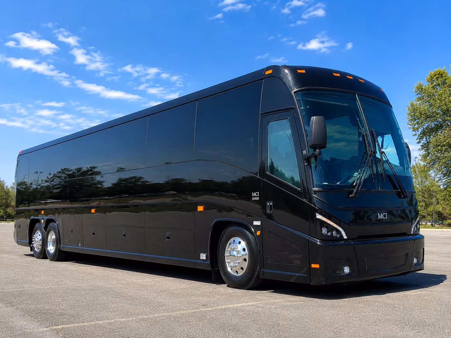 Clearwater Corporate Transportation party bus exterior
