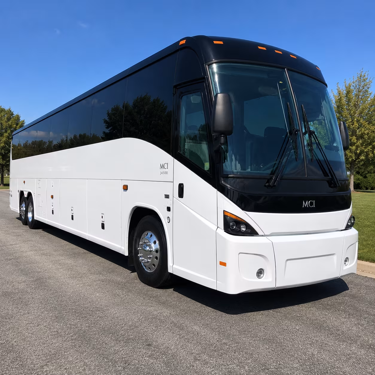 Clearwater Corporate Transportation party bus exterior