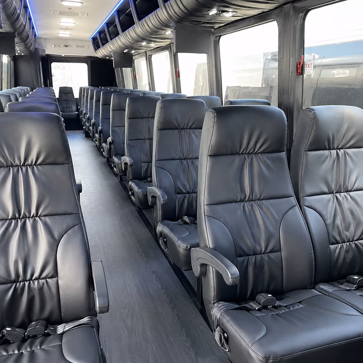 Clearwater Corporate Transportation party bus exterior