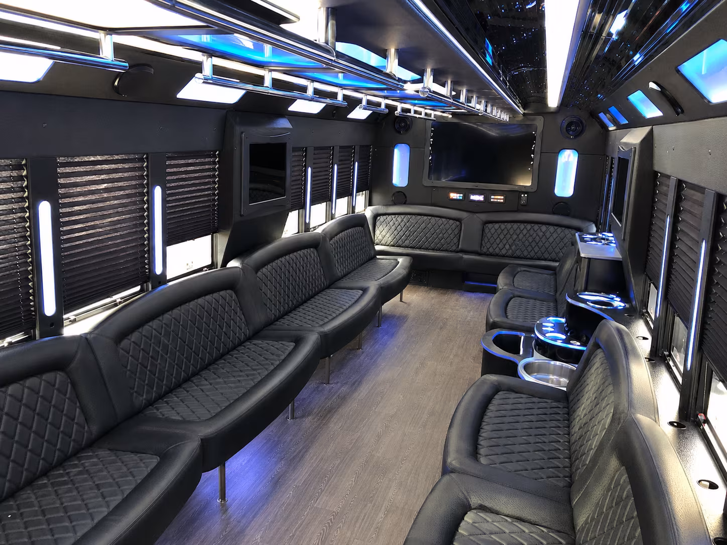 Clearwater Prom & Homecoming Transportation party bus exterior