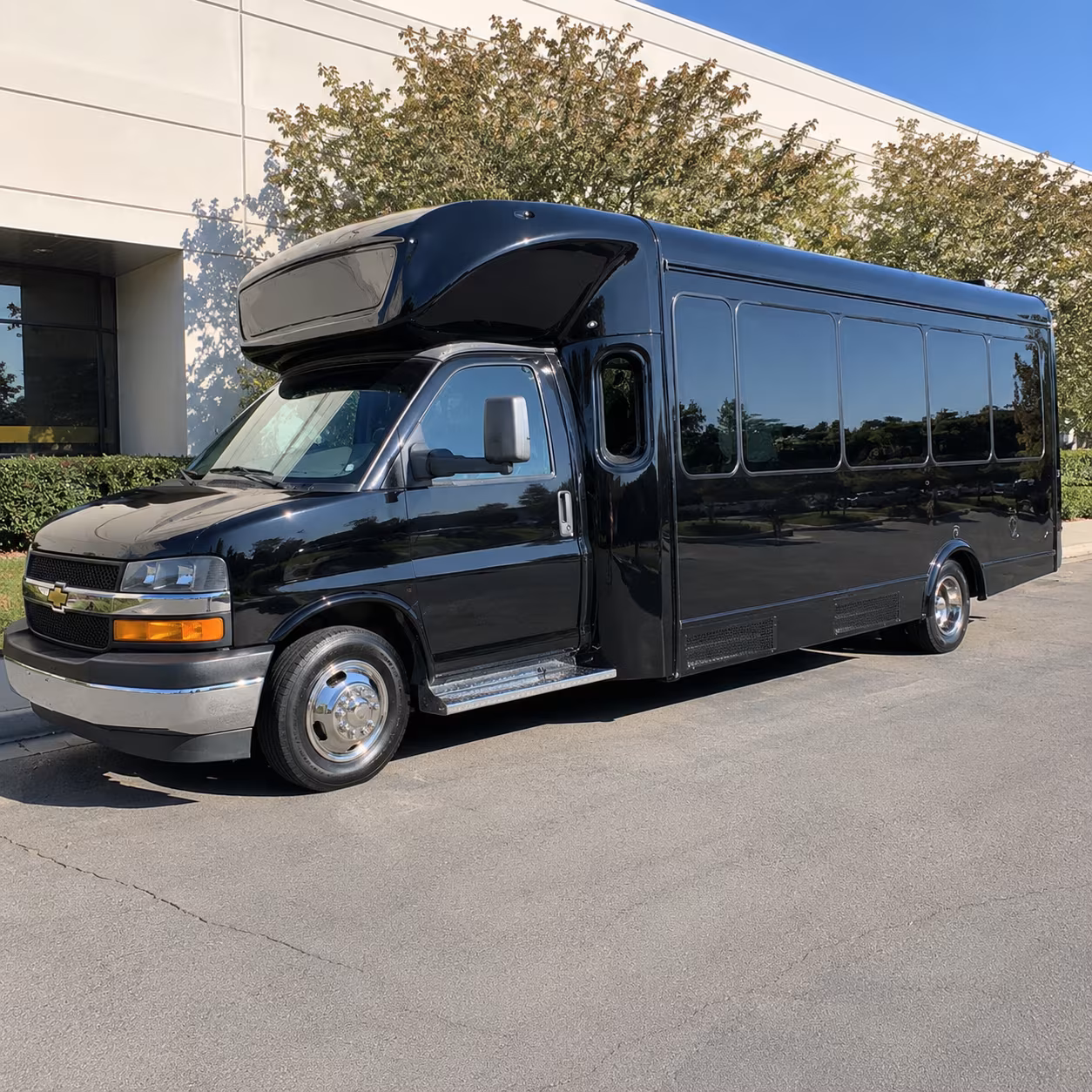 Clearwater Prom & Homecoming Transportation party bus exterior