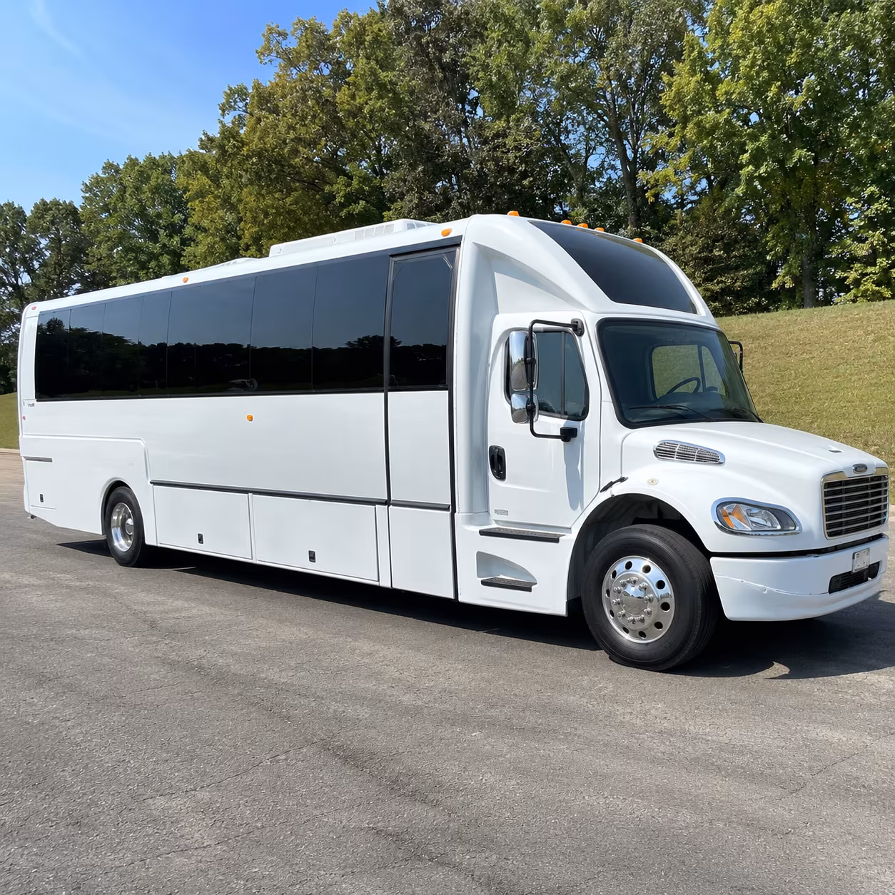 Clearwater Prom & Homecoming Transportation party bus exterior