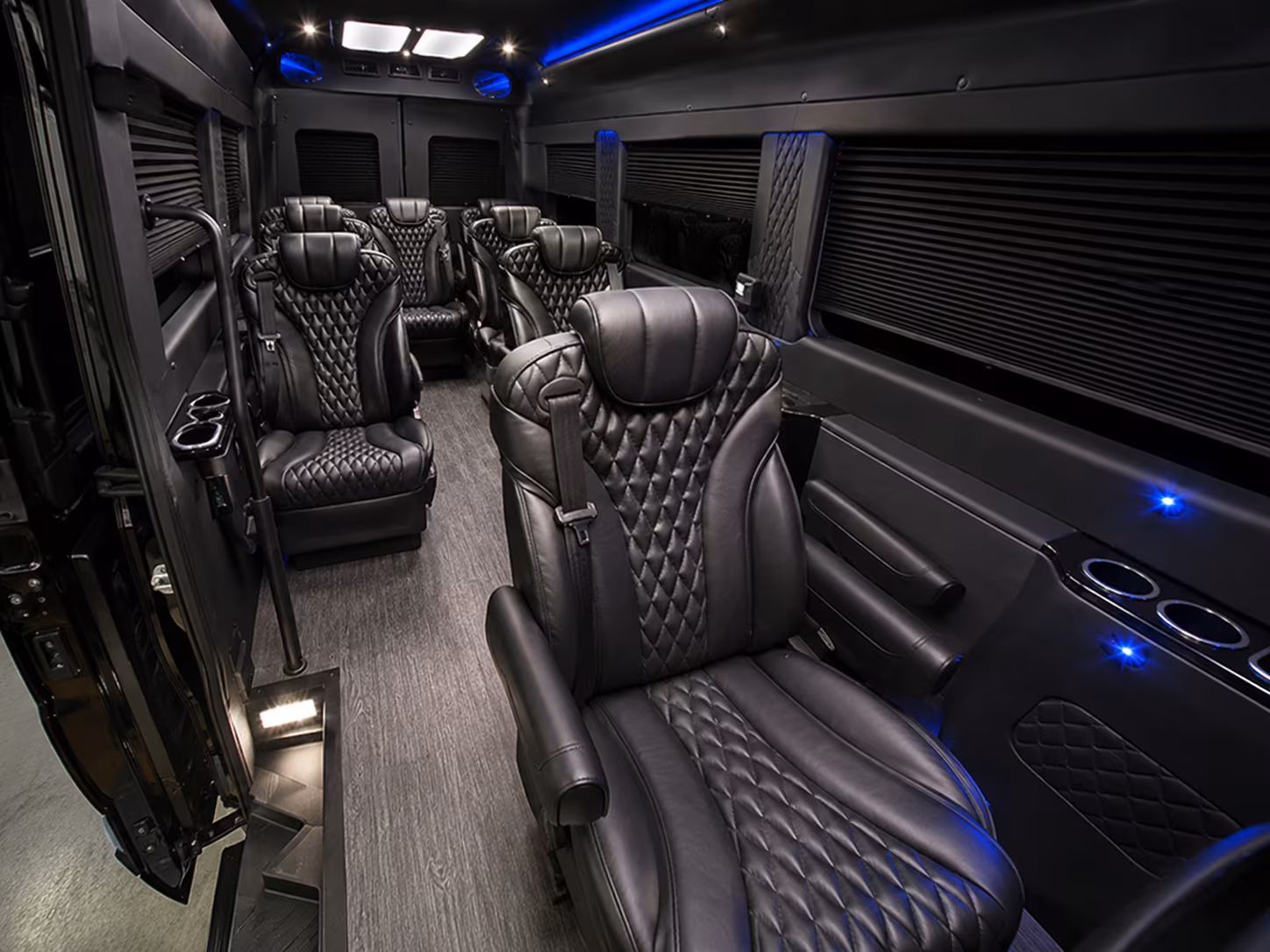 Clearwater School Event Transportation party bus exterior