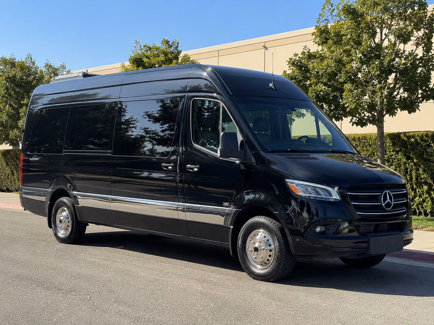 Clearwater School Event Transportation party bus exterior