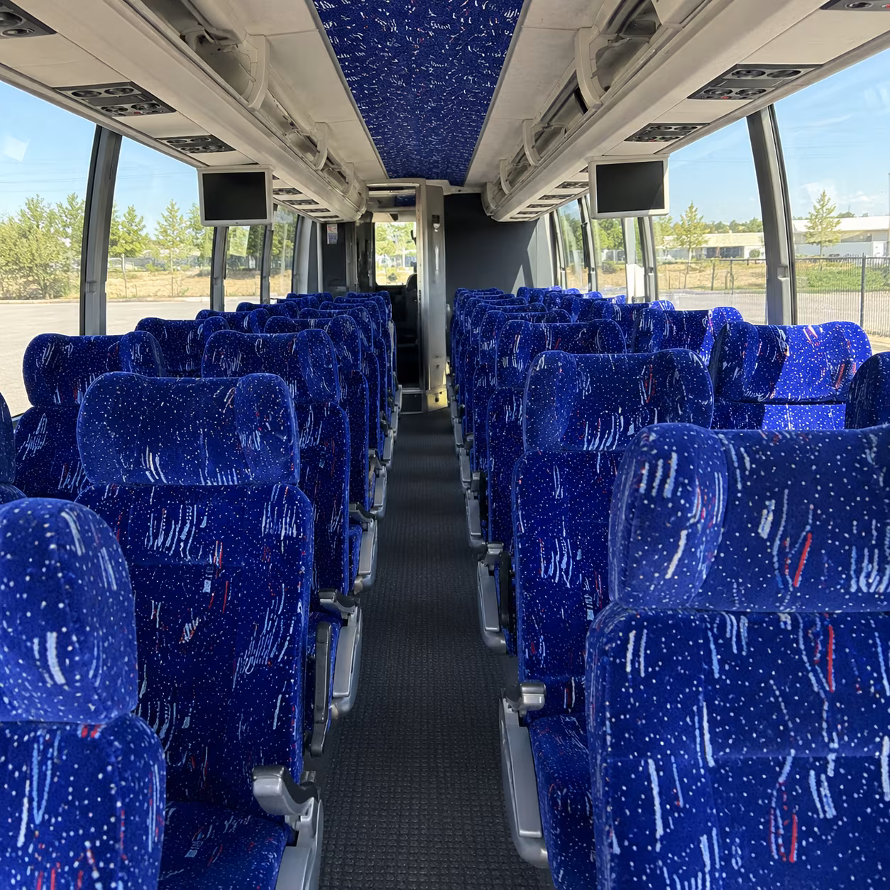 Clearwater School Event Transportation party bus exterior