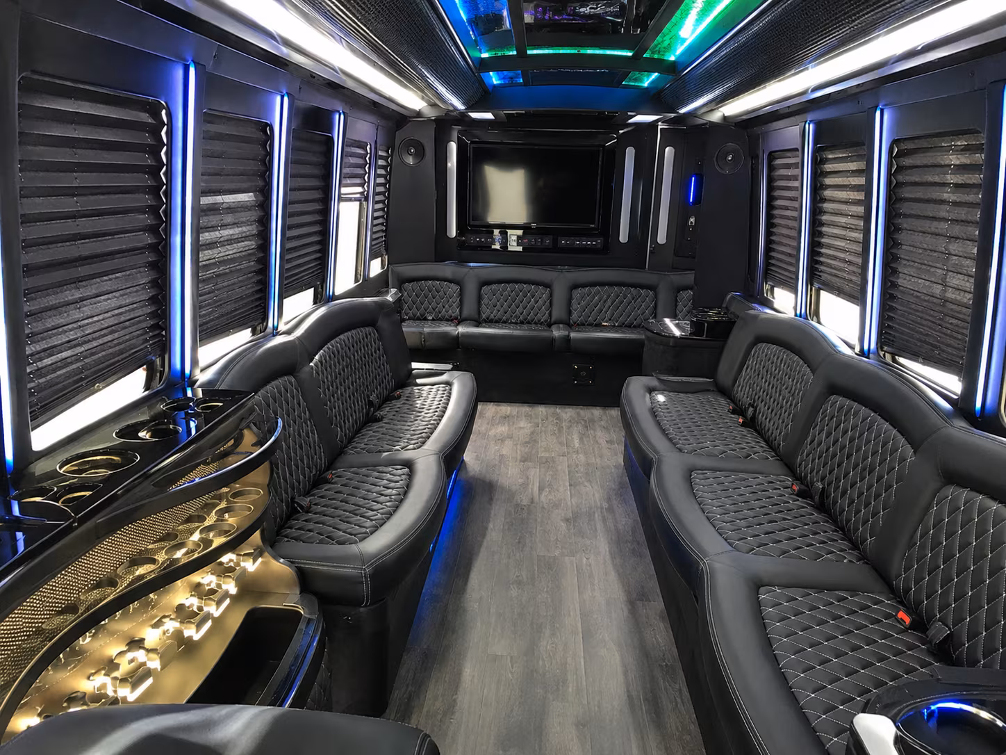 Clearwater Sporting Event Transportation onboard seating