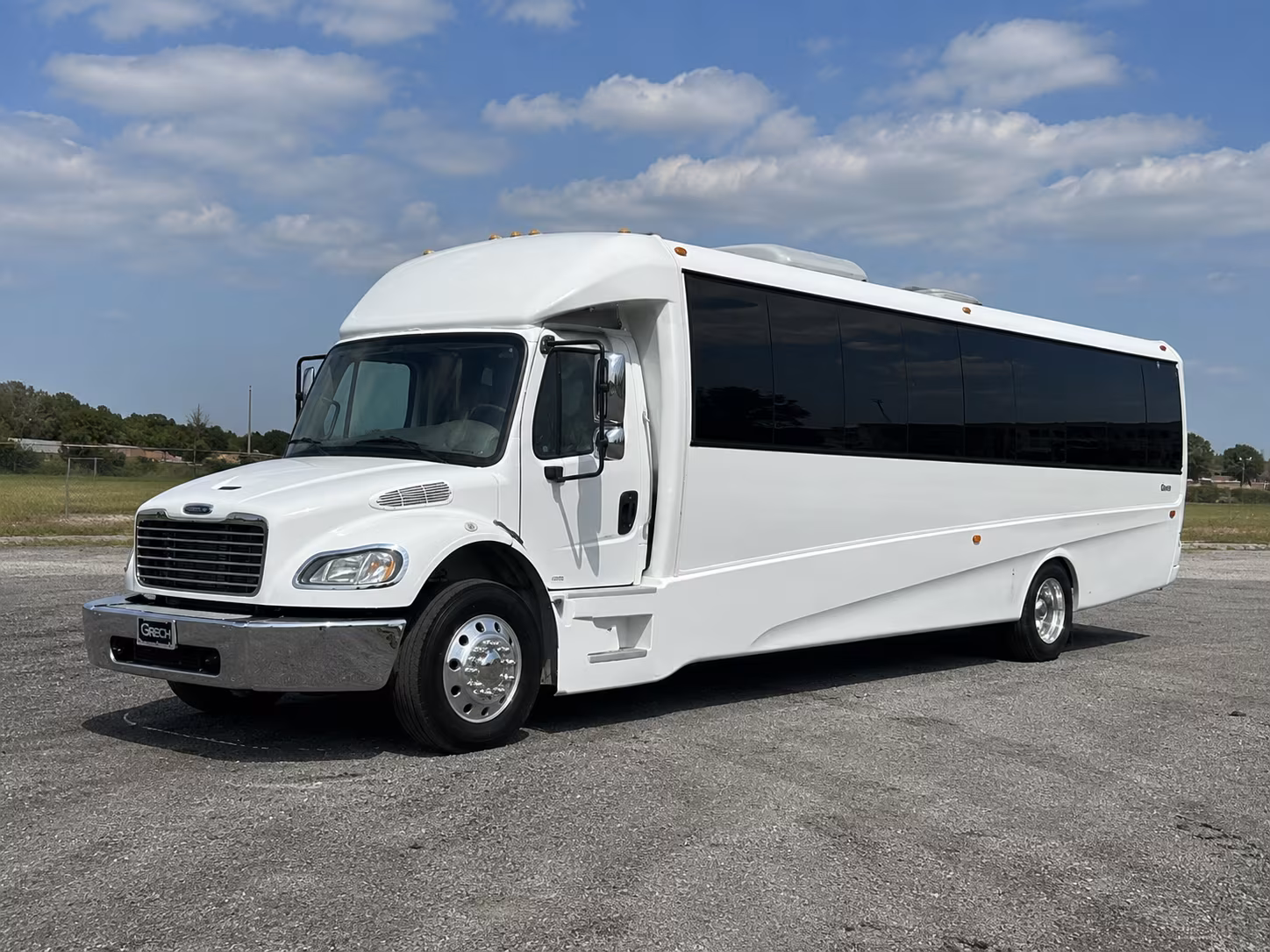 Clearwater Wedding Transportation party bus exterior