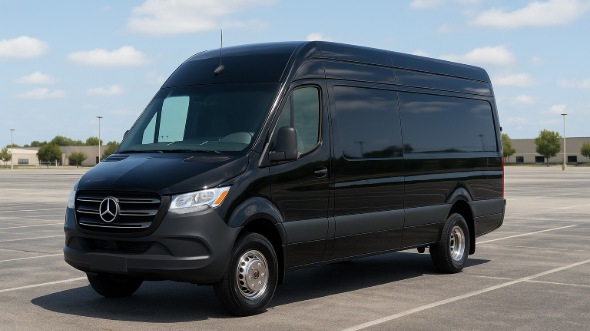 Exterior of Charter Bus Company clearwater's 18 Passenger Minibus in clearwater