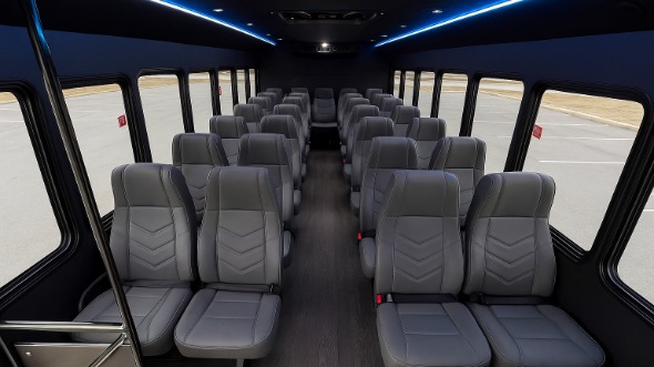 20 Passenger Minibus Interior