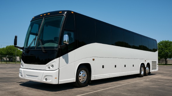 Exterior of Clearwater Party Bus Company's 50 Passenger Party Bus in clearwater