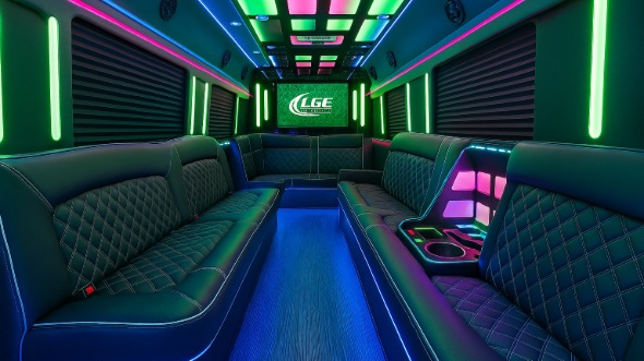 clearwater 25 passenger party bus rental